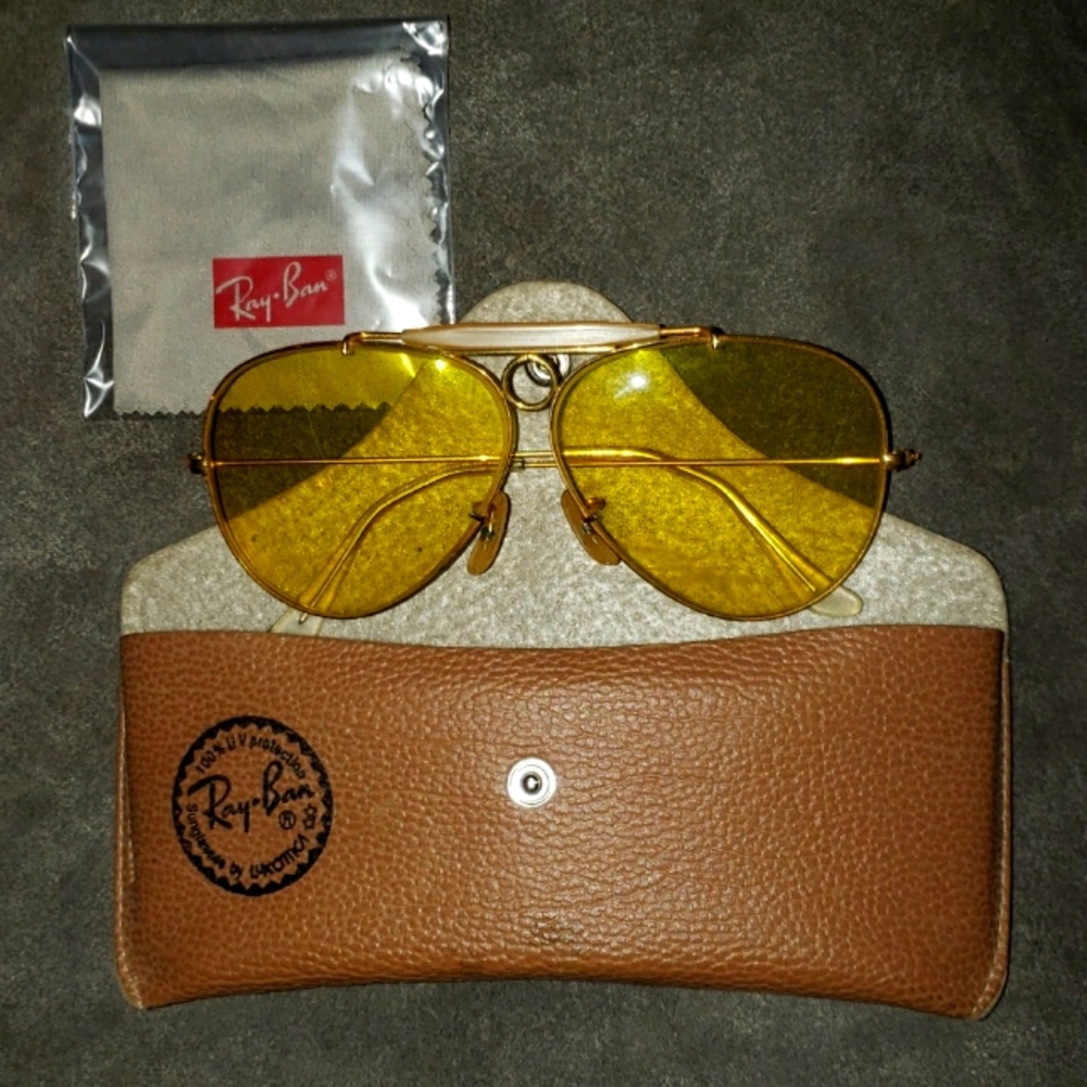 VINTAGE 1950s RAY-BANS 12k Gold Frames
